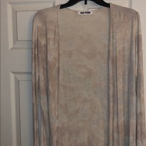 Custom Bleach Dye Joah Brown Luna Cardigan.